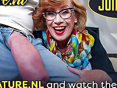 Naughty Mature Sandra Shows Two Young Babes How It&039;s Done In Their First Lesbian Threesome