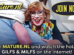 Hot Granny Lotty Blue Is Loving Her Toyboy&039;s Hard Cock