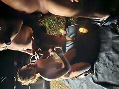 Amateur "Hotwife" Raquel Van Zant Dogging in Worcestershire