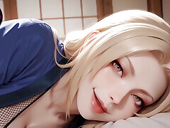Tsunade Wants Your Cock Until You Cum On Her Breasts
