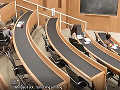 University Of Problems 37 - Blowjob During Uni Lecture By Misskitty2k With Car Toon