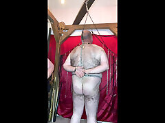 Punishing piggy, will he learn his lesson? Punishing piggy, will he learn his lesson?