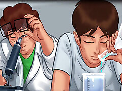 hot aunty make seen with her dever part 4