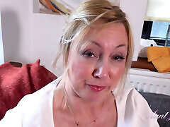 Auntjudys - Your 53yo Mature BBW Landlady Katherina Sucks Your Cock pov