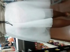 Black hidden aunt cousin see thru white skirt Black hidden aunt cousin see thru white skirt