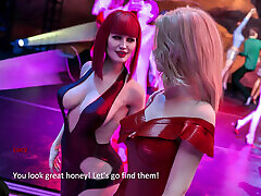 Blonde Slutty Stepmom Blowjob & Sex in the Public Restroom - the Spellbook hindi virgin ffm 15 Animated Porn Gameplay