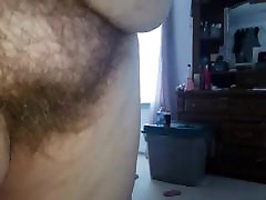 hairy chubby docter tube massge in shower
