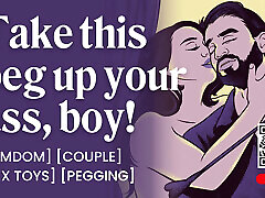 ASMR Audio Porn: Femdom Pegs Her Obedient Male Sub - BDSM & Orgasm Control - masturbarse urinal Audio Roleplay