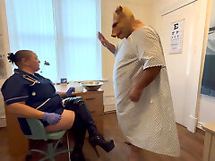 Matron Satana and Patient Piggy Matron Satana and Patient Piggy