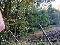 Hot Blonde 18 Teen Risky Highway Tease & Naked Woods Thrill