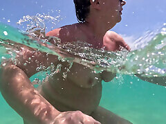 Naked in Paradise - Underwater Ocean Playtime Naked in Paradise - Underwater Ocean Playtime