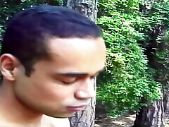 Big Tit Skinny Shemale Outdoor Fucked Anally by Thick Cock