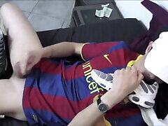 Sneakers and a masturbation