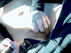 Masturbating in Uber 6 oil gil Second Time