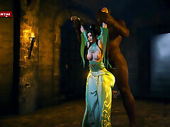 Beauty the Goddess Model From Cyberspace - 3D Animation