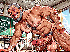 Big Cocks in the Classroom