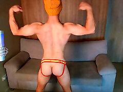 A Handsome indian giral sex com Guy Showing off His Muscles and Ass A Handsome indian giral sex com Guy Showing off His Muscles and Ass