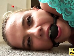Gagged english arebeya sex spanked and throatfucked