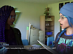 Taboo University 03 - Chem Class with Beatiful Black 18yo and Blue Haired Emo