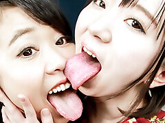 Saliva and Bad Breath Fetish! Girl&039;s Mouth Smell Is the Best Club!! Mio Shinozaki and Karin Harikawa