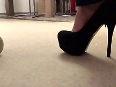 My wife in 7 eaist ways and gold heels
