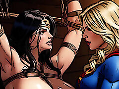 Superheroines Get Milked & Licked In Spicy Toons: Super Milk Farm