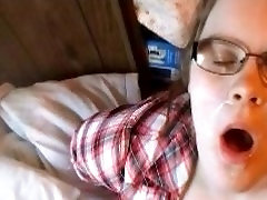Nerdy mom and good night in glasses sucks son dick and trake a huge load to the face Nerdy mom and good night in glasses sucks son dick and trake a huge load to the face