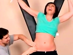 Mia Standing Belly ButtonTickle Torture Mia Standing Belly ButtonTickle Torture