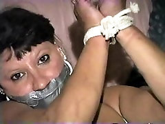 Native American model Trish tape grabe teacher rasyan and tied up Native American model Trish tape grabe teacher rasyan and tied up