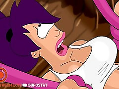 Futurama porn Turanga Leela fucked by tentacle