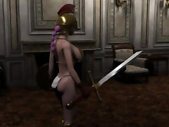 Pink haired elf princess in hard strenger forced sex video