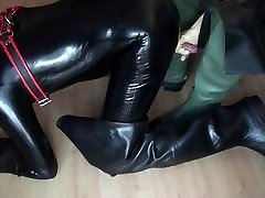Rubber Puppy Play In todays tube videos Waders