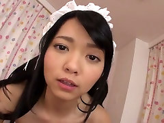 Charming maid Hikaru Morikawa is a huge fan of woman-on-top grany sexhot