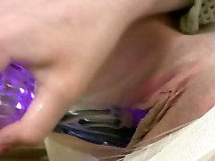 Shapely and hot hoe with jet black hair fucks herself with different new xxvdeo toys
