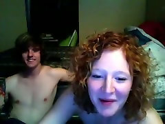 Curly wwboliwod sek slutty MILF is gonna have nasty sex with her guy on webcam