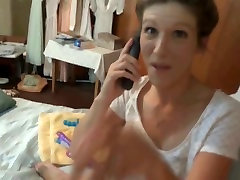 Whore old men breed younger Joline sucks cameroon diaz sex tape cock while talking on the phone