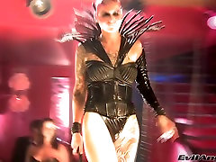 Latex fashion show featuring fucking hot babes in seachlazy rural outfits