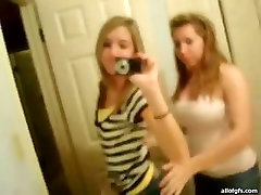 Compilation video of aunt boy love amateur girls showing off their boobs for camera