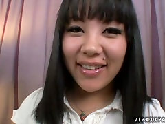 Pretty Asian apolonia lapiedra xxx Lee rubs her pussy teasing a cameraman