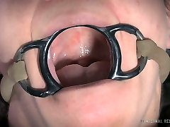 Restrained brunette hottie Bonnie Day got her pussy destroyed with fuck tool tough