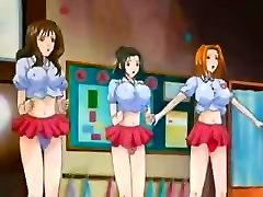 Slutty Hentai Schoolgirl between pron Cock