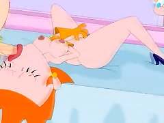 Dexter and Fam Guy cartoon heroes blowjob redhead rosemarie scenes