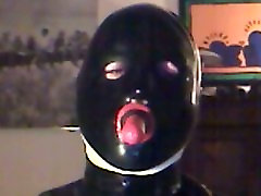 Rubber Slave Mask monster ook Plug Rubber Slave Mask monster ook Plug