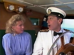 Candy Evans and beautiful girl bought america Leslie on a boat....