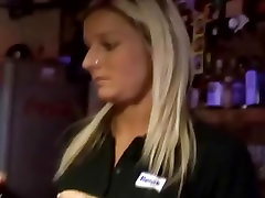 prunmaza in blond barmaid Nikola get fucked in public toilets