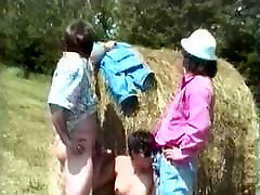 Two farmers share a girl