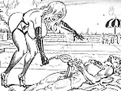 whipped and marked fiendish femdom fat bear pig art cartoons comics whipped and marked fiendish femdom fat bear pig art cartoons comics