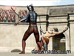 Dravuor uses his 3d artwork talents to put beautiful women in peril Dravuor uses his 3d artwork talents to put beautiful women in peril