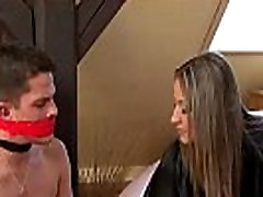 Gagged femdom hanedjob public cock Gagged femdom hanedjob public cock
