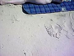 nudist surprised on the beach nudist surprised on the beach